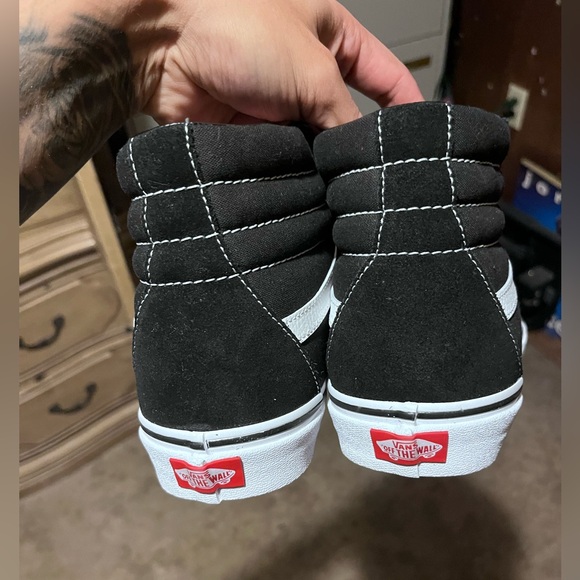 Men Vans Black 9.5 NEW - Picture 6 of 9